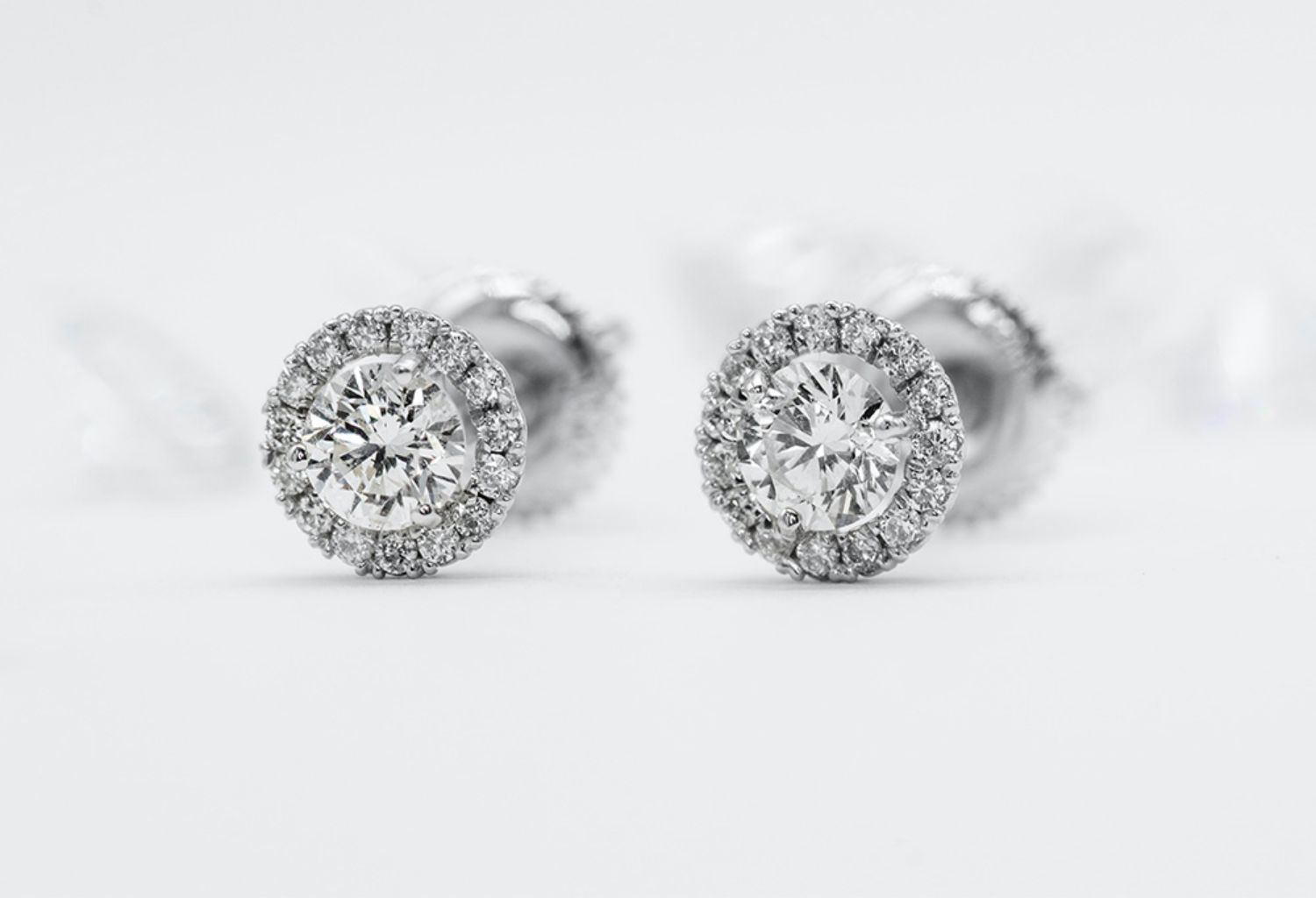 Platinum Earrings